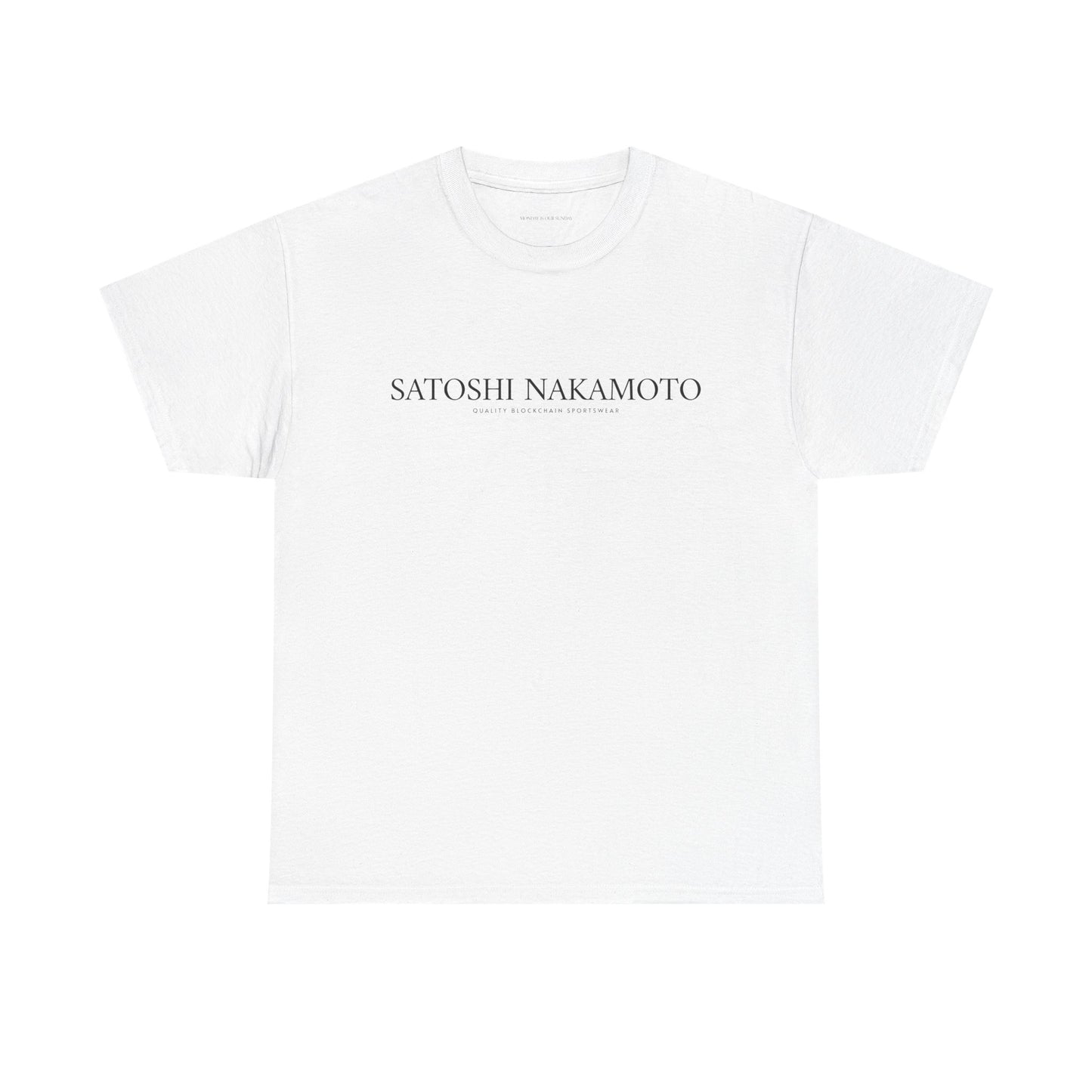 Satoshi Nakamoto Classic T33 BLACK