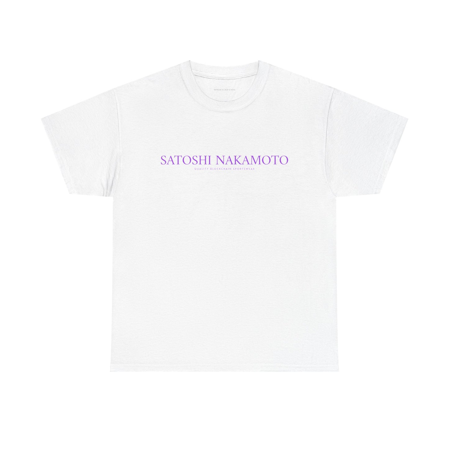 Satoshi Nakamoto Classic T33 PURPLE