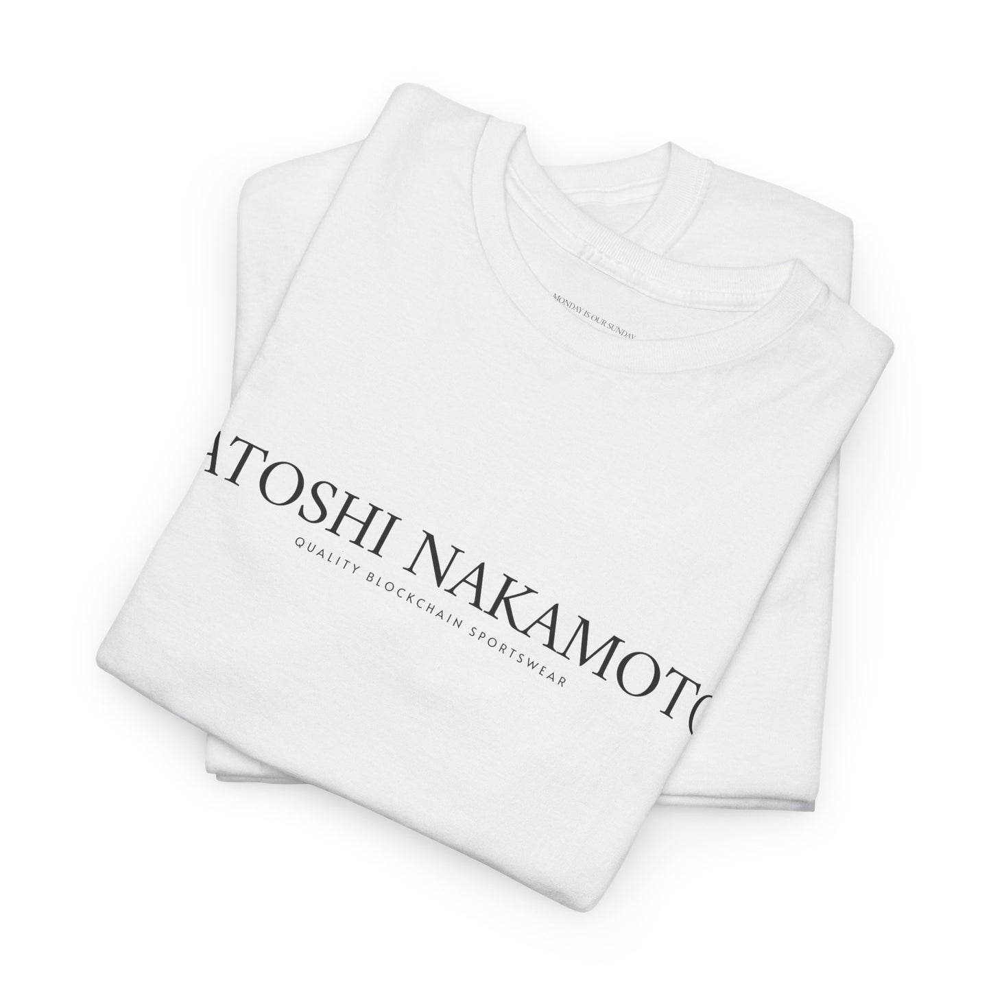 Satoshi Nakamoto Classic T33 BLACK
